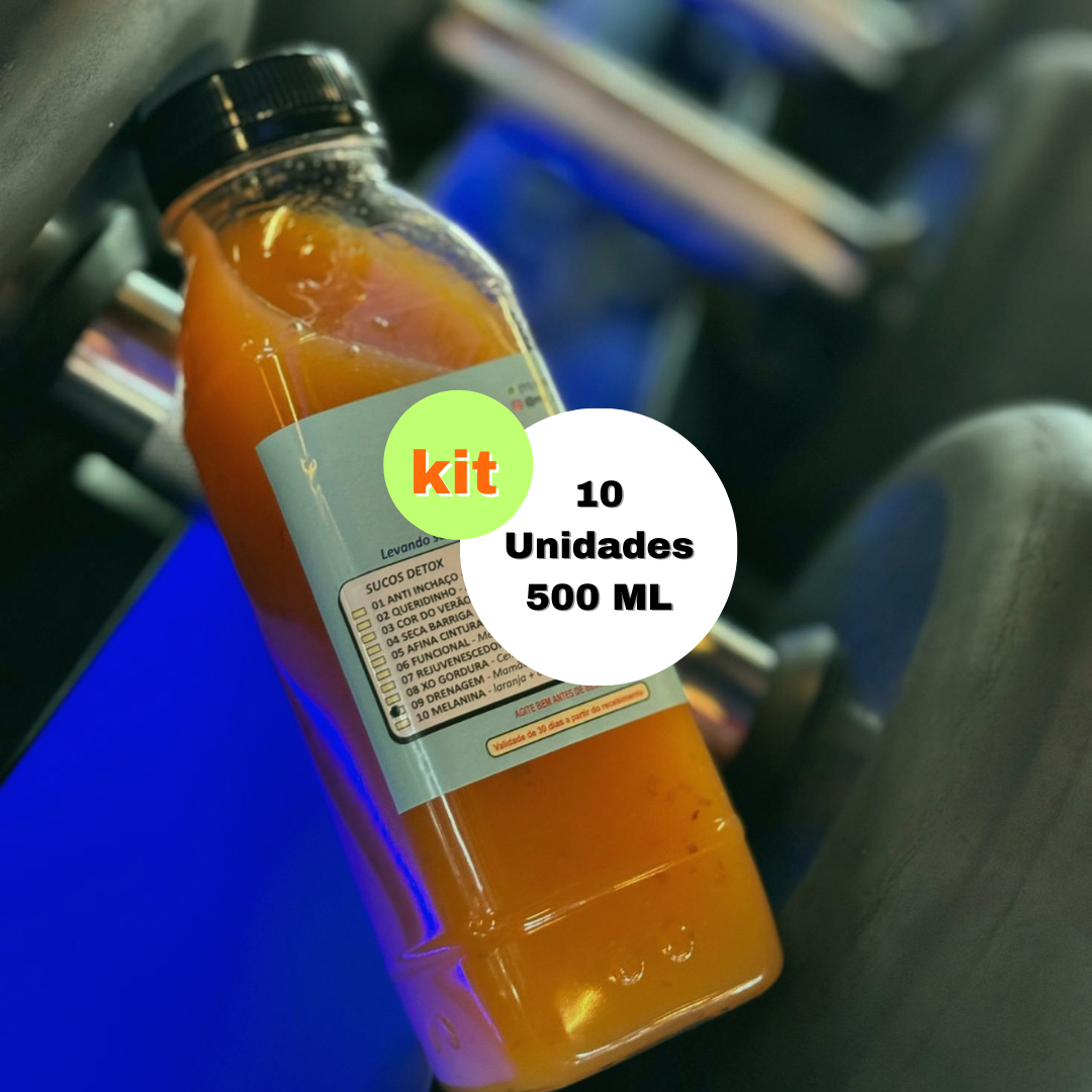 KIT 10 UNIDADES SUCO - 500ML