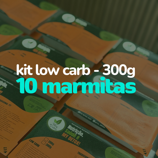 KIT 10 UNIDADES LOW CARB - 300g