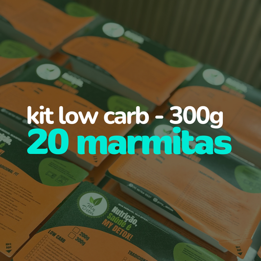 KIT 20 UNIDADES LOW CARB - 300g