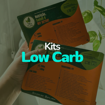 KIT 05 UNIDADES LOW CARB - 250g - *Unidade no kit sai (R$ 31,98)