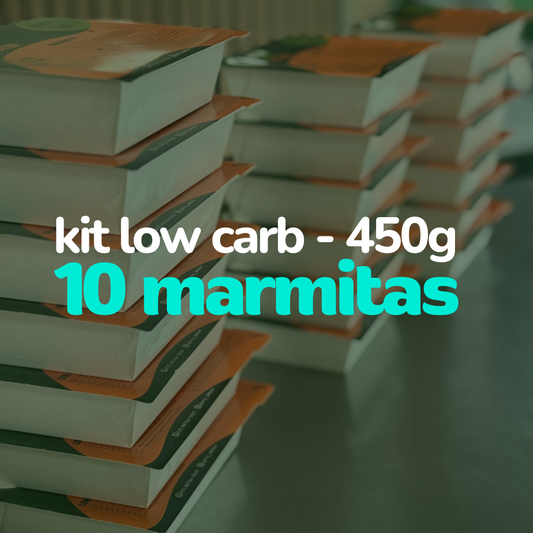 KIT 10 UNIDADES LOW CARB - 450g
