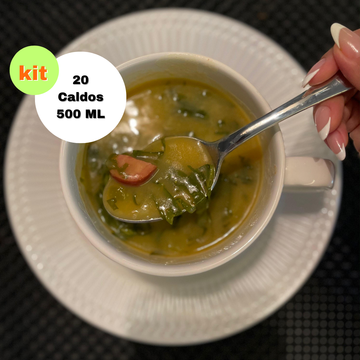 KIT 20 UNIDADES CALDO - 500ML