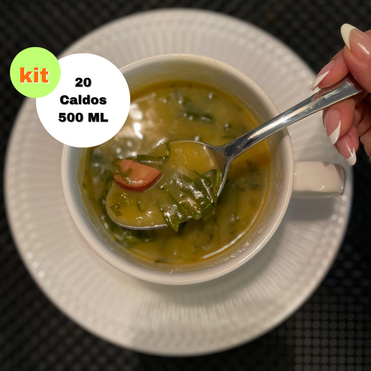 KIT 20 UNIDADES CALDO - 500ML