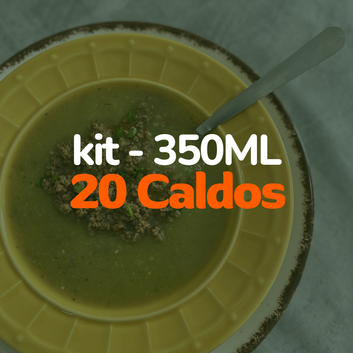 KIT 20 UNIDADES CALDO - 350ML