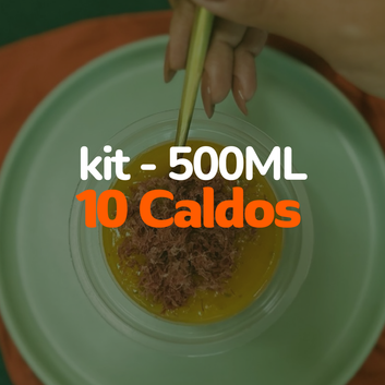 KIT 10 UNIDADES CALDO - 500ML