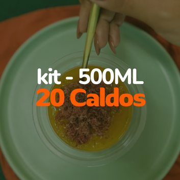 KIT 20 UNIDADES CALDO - 500ML