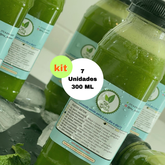 KIT 7 UNIDADES SUCO - 300ML