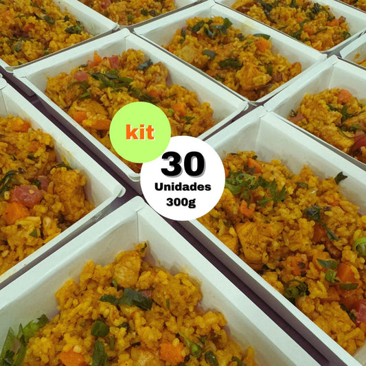 KIT 30 UNIDADES - 300g - *Unidade no kit sai (R$ 21,99)