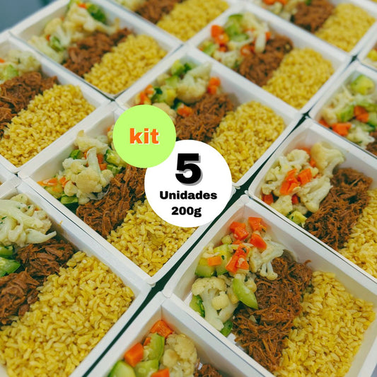 KIT 05 UNIDADES - 200g - *Unidade no kit sai (R$ 26,00)