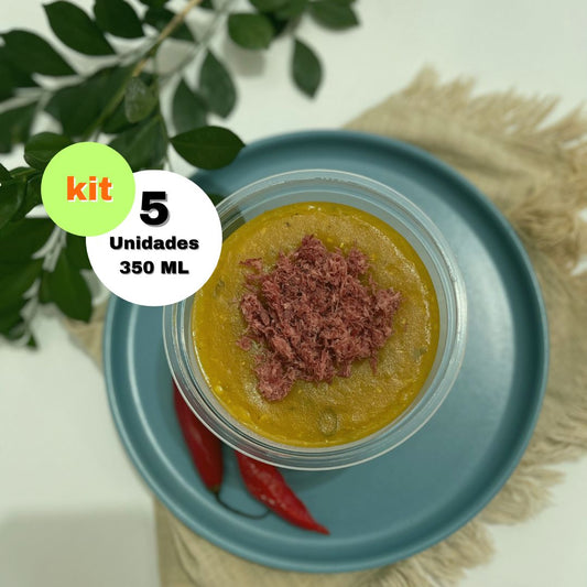 KIT 05 UNIDADES CALDO - 350ML - *Unidade no kit sai (R$ 19,98)